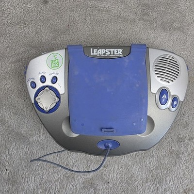 LeapFrog Leapster Multimedia Learning System Handheld Console Grey Blue #20200