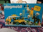 Schaper Playmobil Police Rescue Special Deluxe Set #1903 Vintage 1979 w Box