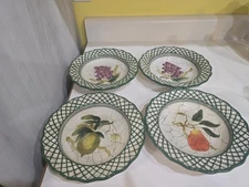Certified International Raymond Waites Cornucopia Set Of 4 Salad Plates Preown