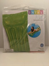 Intex Transparent Inflatable Pool Mat Floating Mat-72in x 27in Green New N Pack