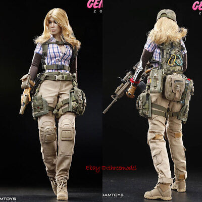 DAMTOYS DAM 1/6 DCG001 COMBAT GIRL Series Gemini Zona Action Figure In  Stock | eBay