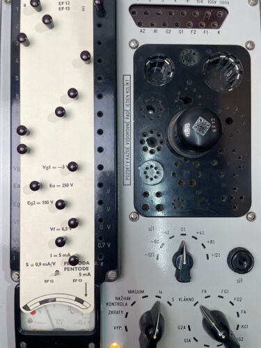 1 x NOS? Telefunken EF12 Test GOOD German Neumann Microphone Pentode Vacuum Tube - Picture 6 of 6