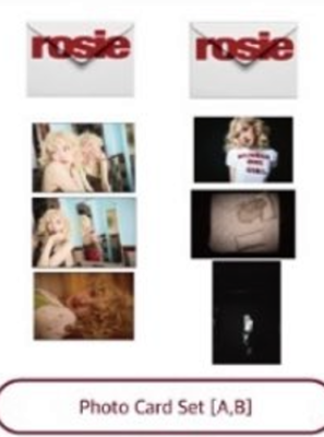 タレントカード Rosie Popup Brisbane Card タレントカード Rosie