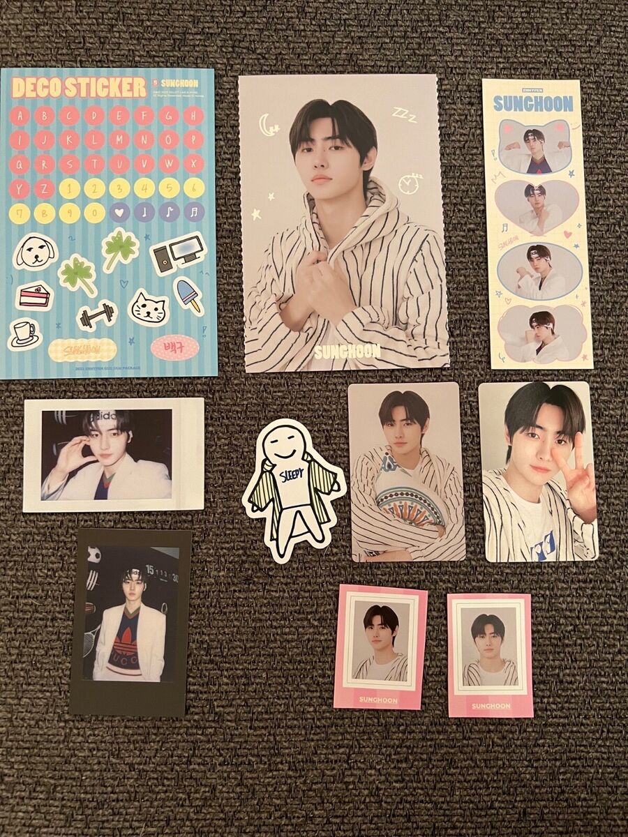 ENHYPEN Sunghoon 2023 GGU GGU Package Official photocard set ENHYPEN Sunghoon 2023 GGU GGU Package Official photocard set