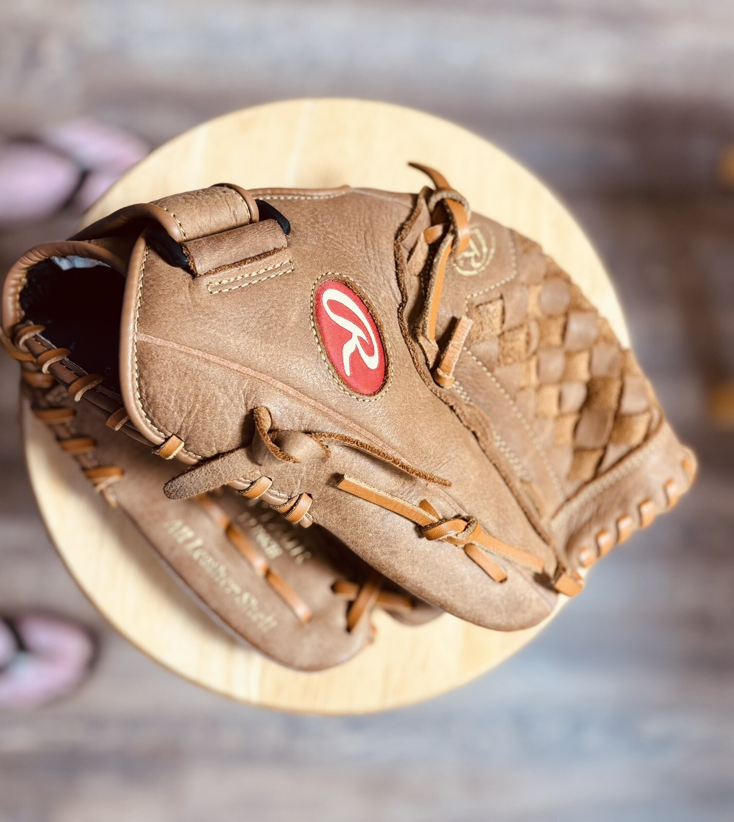 Rawlings All Leather Shell Glove PP120R 12