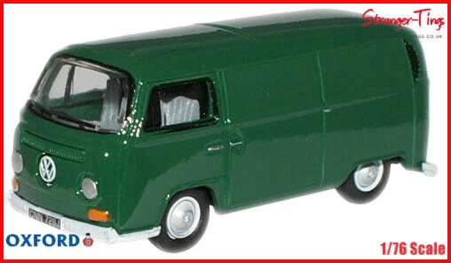 VANS Oxford Diecast VW T2 Van Peru Green OXF 76VW001