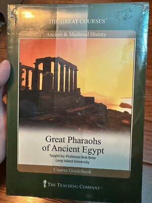 Great Courses DVD & Book Great Pharaohs of Ancient Egypt Bob Brier New ...