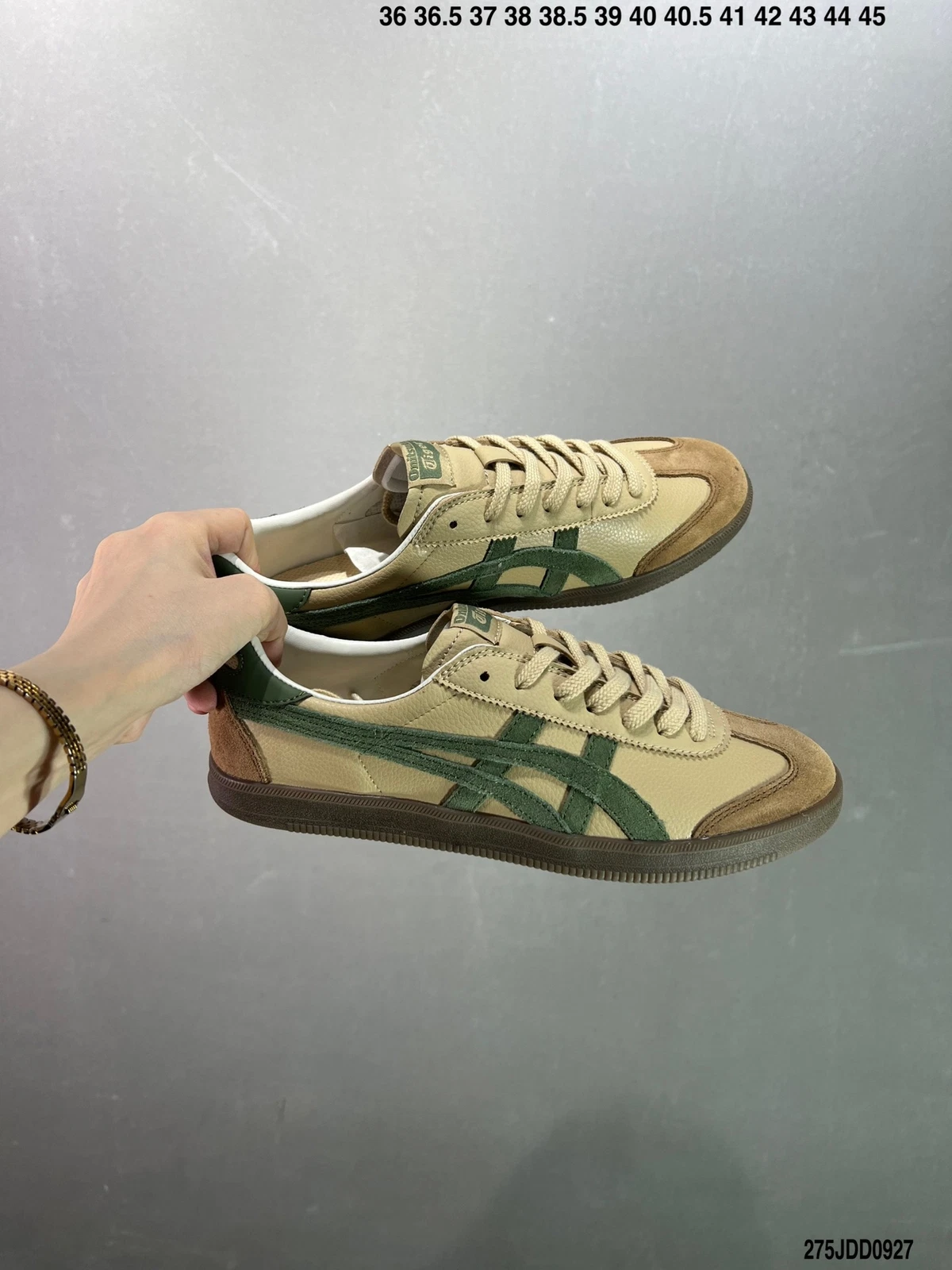 スニーカー Onitsuka Tiger TOKUTEN CHUNK GREEN platform sneakers Onitsuka Tiger Tokuten 'Beige Green' 1183C086-250