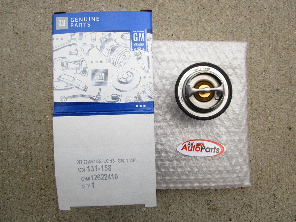 ADEQUADO PARA: 06 - 11 CHEVY HHR 2.0L 2.2L 2.4L TERMOSTATO LÍQUIDO DE ARREFECIMENTO DO MOTOR FABRICANTE DE EQUIPAMENTO ORIGINAL NOVO - Imagem 4 de 4