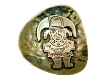 Spilla vintage argento 925 GRAZIELLA LAFFI Perù c. 1960 modernista silver spilla