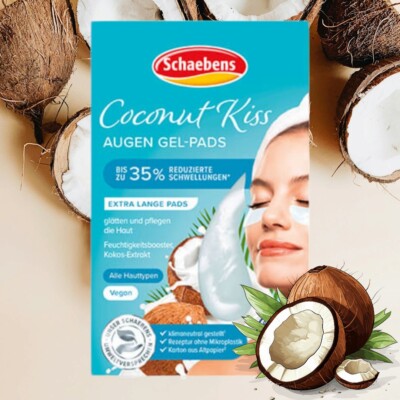 Schaebens Augen Gel-Pads Coconut Kiss (1 Paar) 