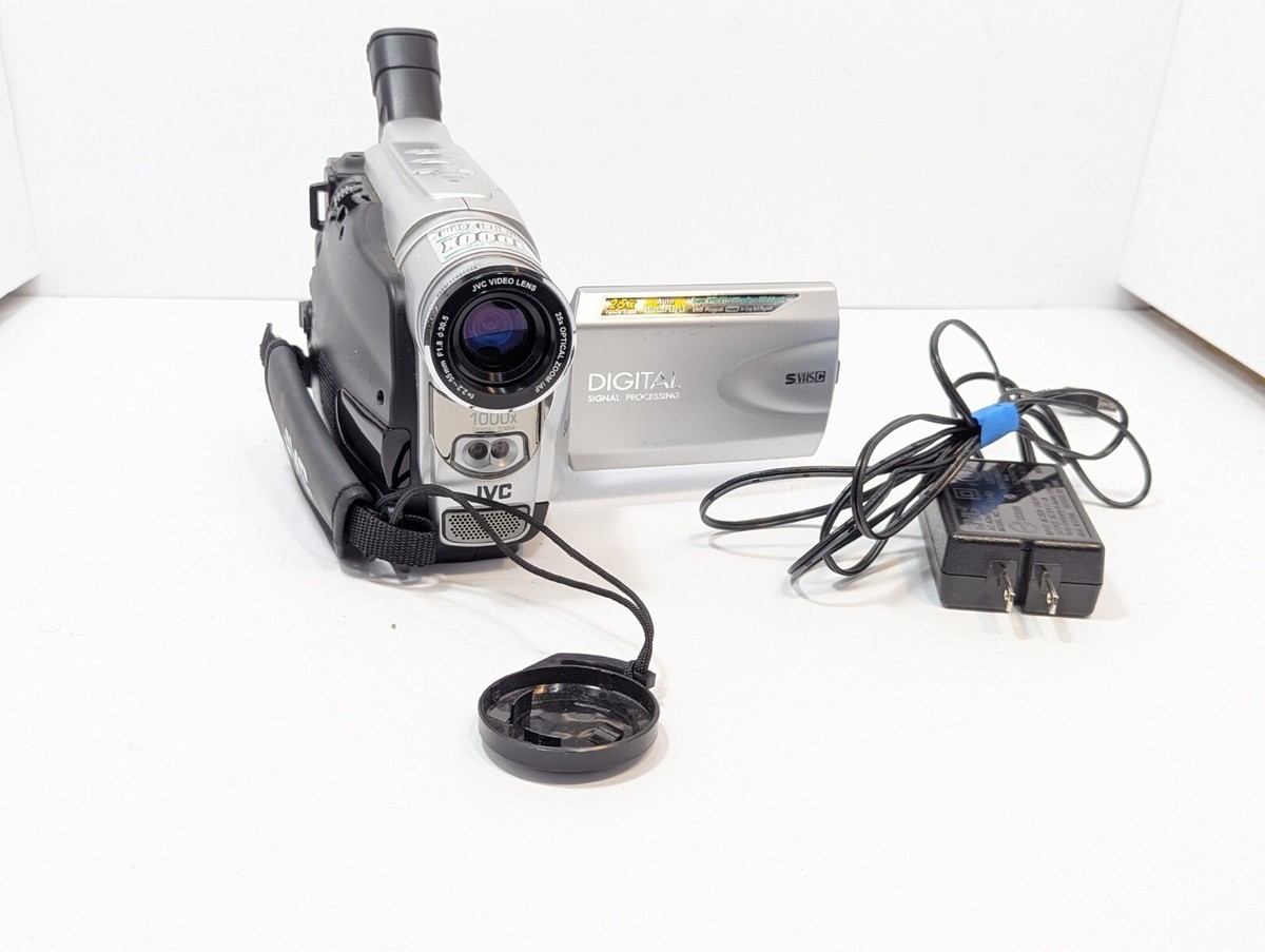 Jvc Compact Vhs Camcorder Model GR SXM37U Camera -with Charger