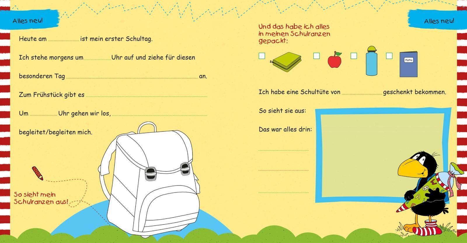 Thumbnail - Der Kleine Rabe Socke: Mein Erstes Schuljahr Annet Rudolph