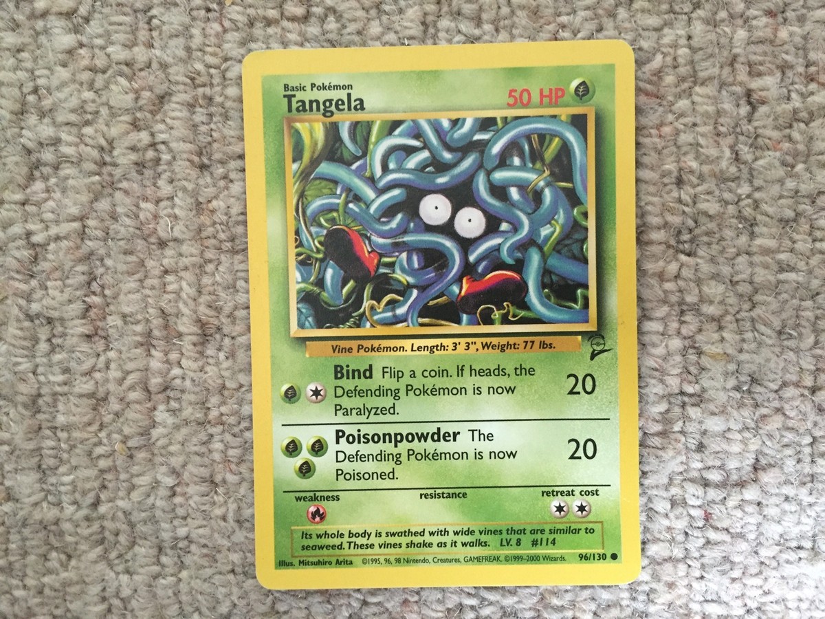 Pokemon Trading Card Tangela 96/130 | eBay