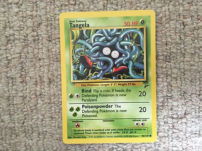 Pokemon Trading Card Tangela 96/130