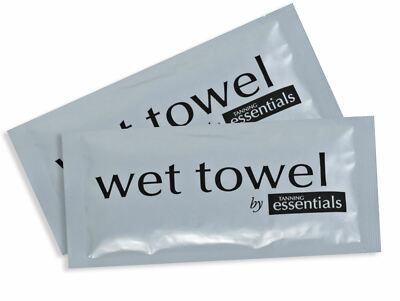 Bräunungs Wichtigste Gefaltet Nass Handtuch - 50 Pack