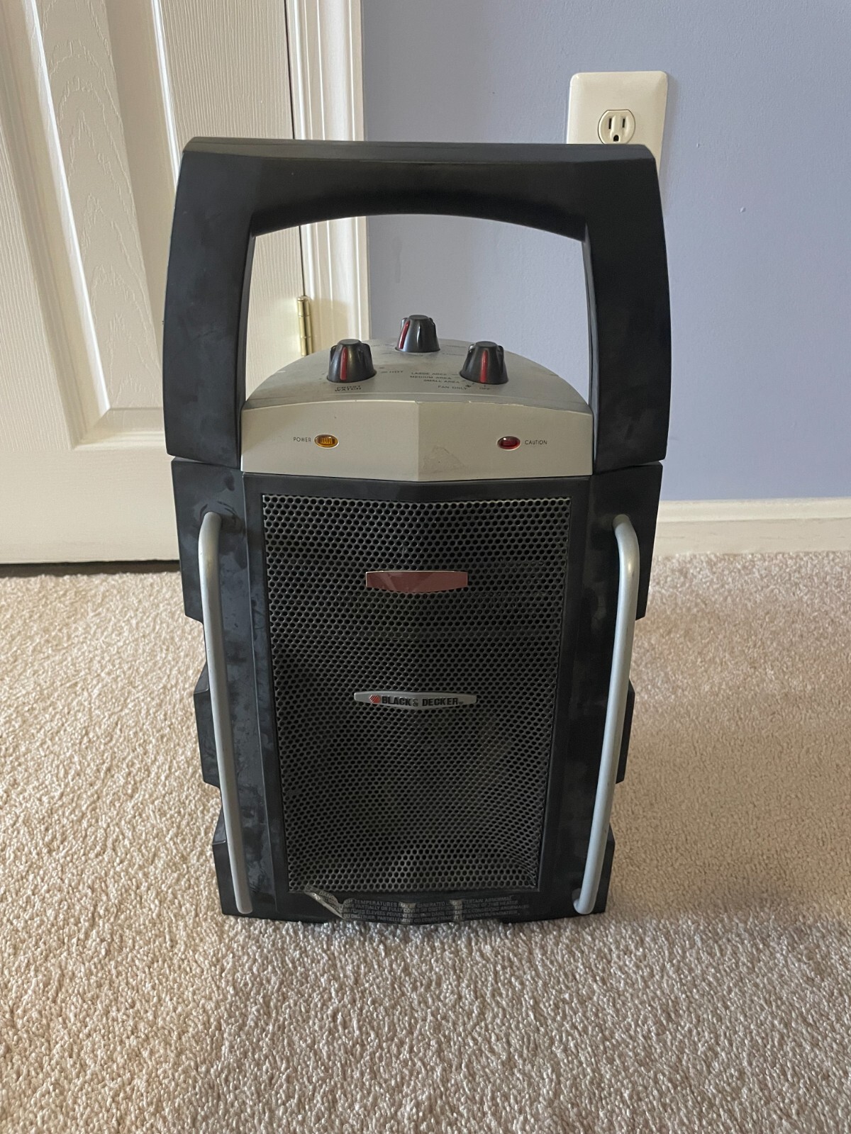 Space Heater Black & Decker Utility Heater Medium Five Choice Options-image