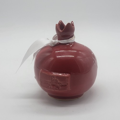 Red Pomegranate Decorative Potpourri Holder