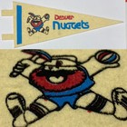 1970s Vintage Denver Nuggets Colorado NBA Mini Pennant 4x9.5 Ohio — photo 1