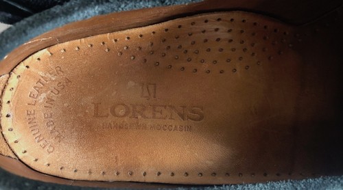 Moccasins Handsewn Lorens Shoes Mens Suede Black Men's Shoes Size UK 11 - EU 45 - 第 16/16 張圖片