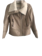 Rjr John Rocha Women Jacket Size 10 Colour Beige B93a