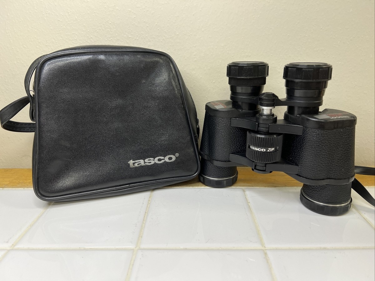 TASCO ZIP FOCUS 7 X 35MM 2000 FULLY COATED OPTICS BINOCULARS & BAG
