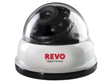 Revo Model #rcdy12-1 Indoor Ccd Color Dome Security Camera Dc12v Rohs