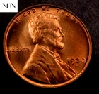 1930-S Lincoln Wheat Penny Cent - Gem BU Red
