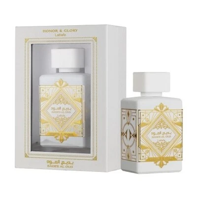 LATTAFA BAIN'E AL OUD HONOR & GLORY 100ML EAU DE PARFUM SPRAY NEUF & SCELLÉ - Photo 1/4