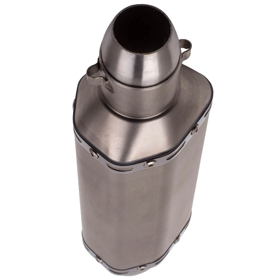 38-51mm Universal Motorcycle Exhaust Muffler Silencers Pipe w/ DB Killer@WPUR - Image 4 of 4