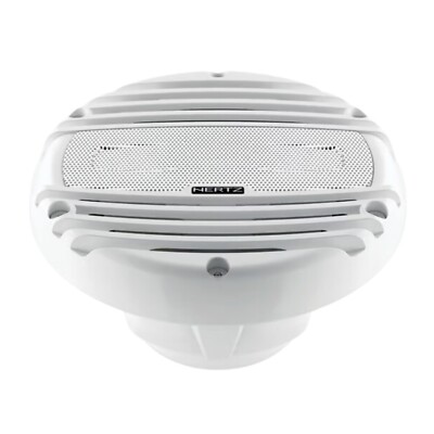 Hertz HMX 6.5-TW HMX Series 6.5  Marine Coaxial Speakers w/ LED Lighting - White