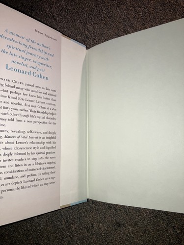 Matters of Vital Interest : A Forty-Year Friendship with Leonard NEW - Picture 4 of 5