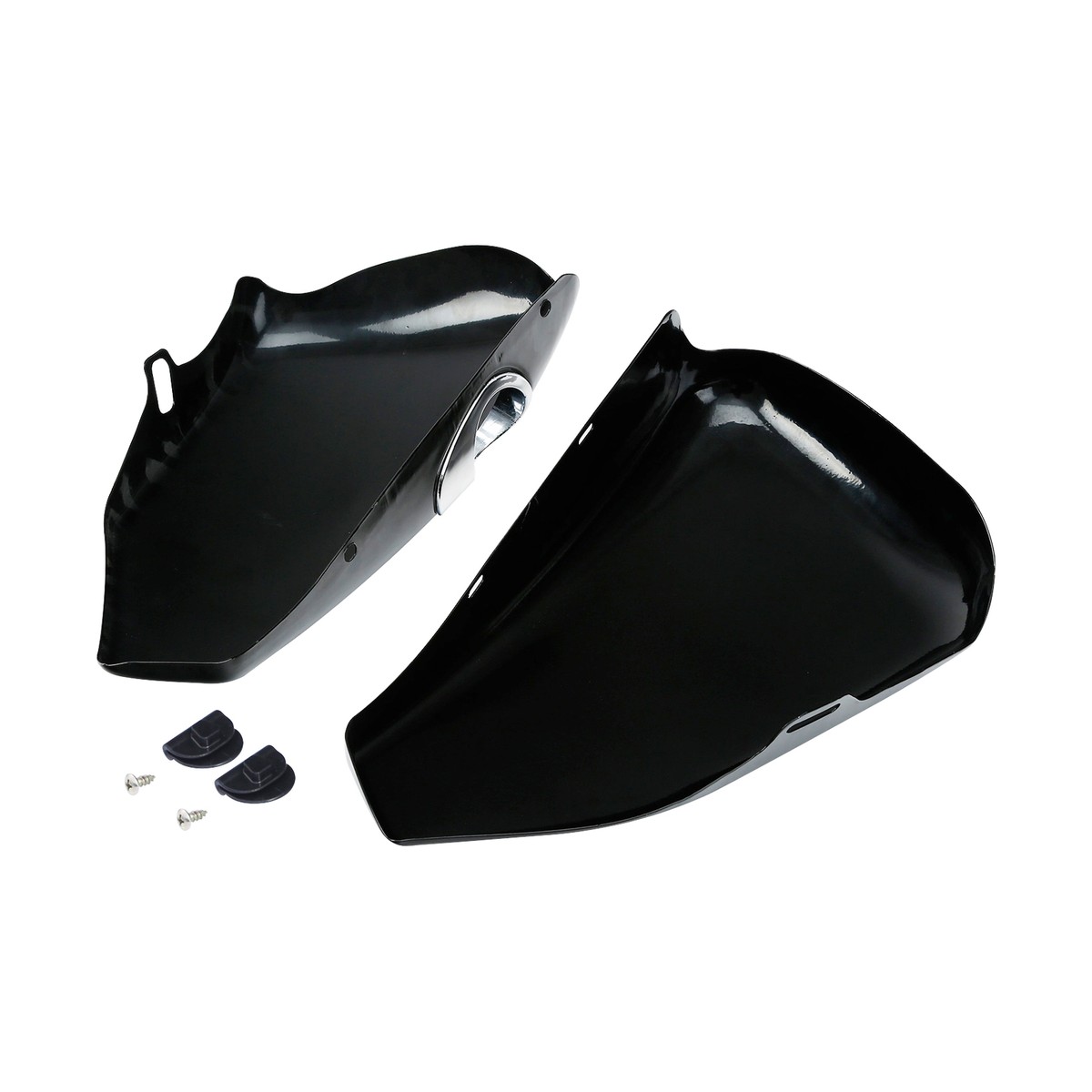 Motorcycle Left Right Battery Cover With Clips For Harley Sportster Xl883 Xl1200 2014 2021