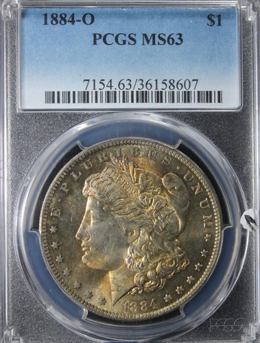 1884-O MS63 Morgan Dollar, PCGS 36158607 - Picture 3 of 4