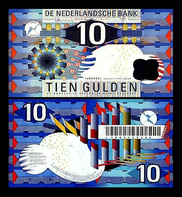 Reproduktion: 10, 25, 100, 1000 Gulden Scheine (Ausgabe 1989–1997) – Hochwertige Nachbildung Für Sammler