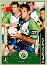 2006 Canberra Raiders NRL Select Accolade Card - Clinton Schifcofske