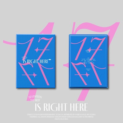 SEVENTEEN BEST ALBUM 17 IS RIGHT HERE DEAR Random Ver. 2CD+Binder+
