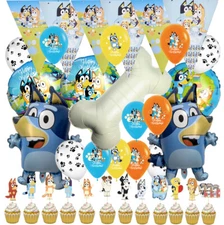 bluey bingo balloons birthday party supplies favor centerpiece decoration theme