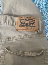 Boys Levi  s 16 Reg 511 Slim Khaki Pants 28x28 Levi Strauss Tan 16 Regular