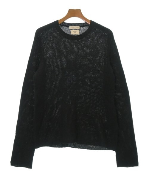 【送料&関税込】Bottega Veneta Black Cotton Knitwear BOTTEGA VENETA Knitwear/Sweater Black 48(Approx. L