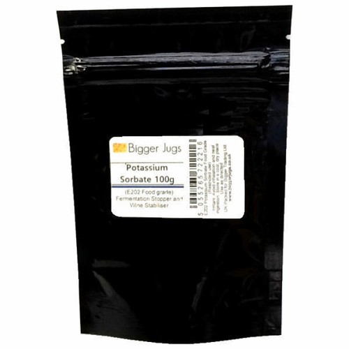 Fermentation Stopper (Potassium Sorbate) 100g Pouch Homebrew Wine
