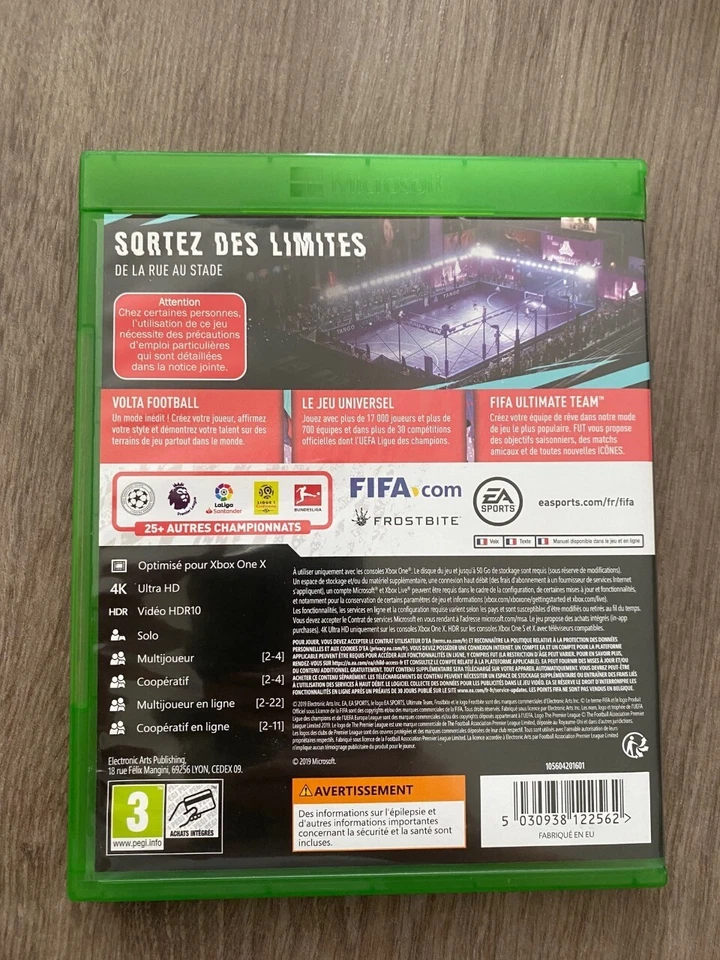 FIFA 20 (Microsoft Xbox One, 2019), photo 2 sur 3