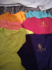 V Neck short sleeve T Shirt for Women various colors and sizes sm, Lg, Xl, 2x,3x