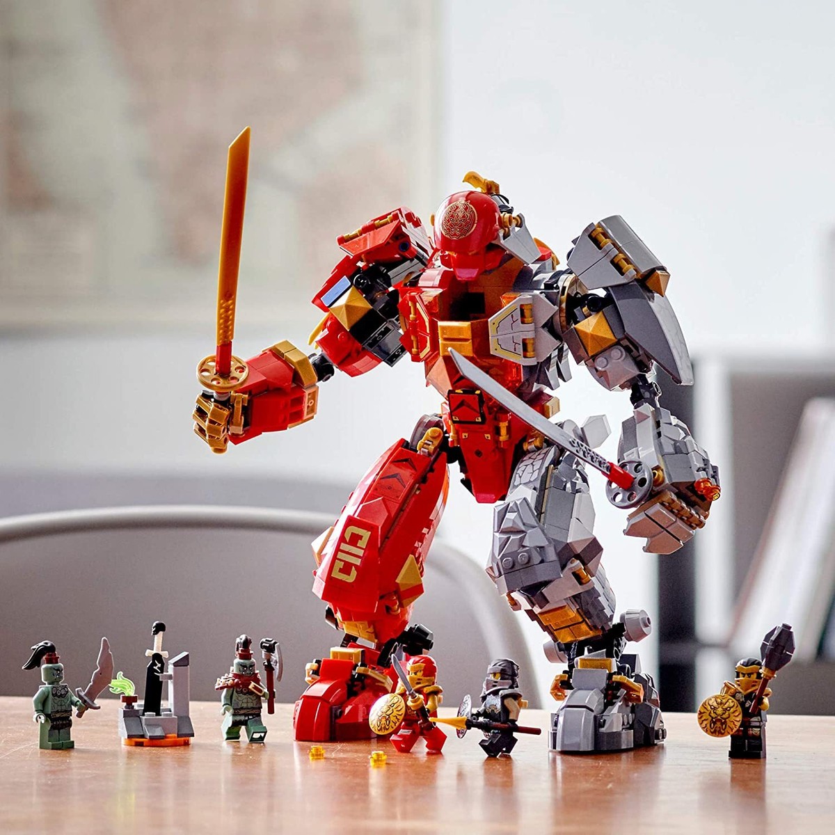LEGO NINJAGO: Fire Stone Mech (71720) for sale online | eBay