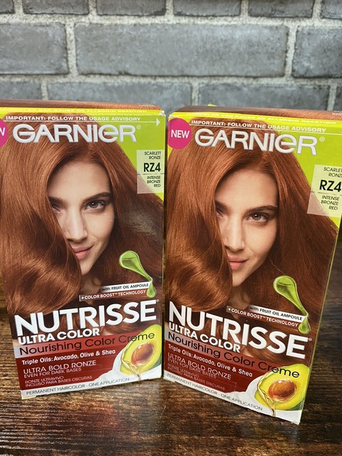 Garnier Nutrisse Ultra Rz4 Intense Bronze Red Hair Color for sale ...