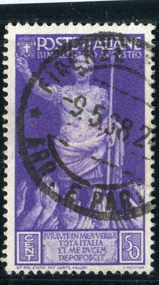 lalala Italiaページ E101226 Italy VFU, Very fine used Sc. 382, 1937 Augustus | eBay