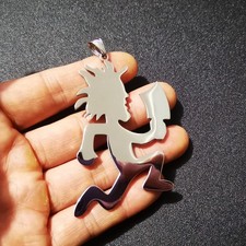 5pcs 3inch Large ICP Hatchetman Charm Juggalo Pendant Stainless Steel Jewelry