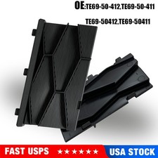 2pcs Front Bumper Tow Hook Hole Covers Left Right For 2010-2012 Mazda Cx-9