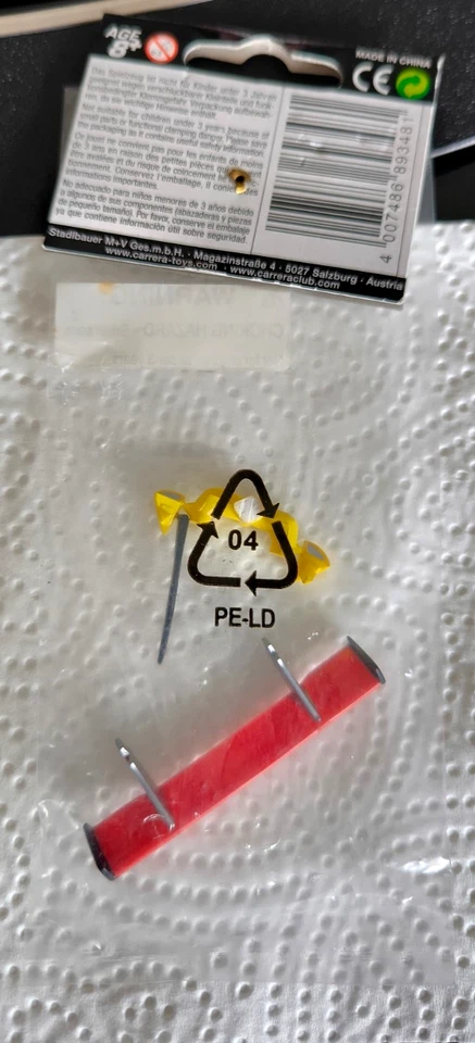 Carrera Digital 132 30410 Porsche GT3 Flying Lizard Kleinteile Ersatzteile 89348 - Bild 2 von 2