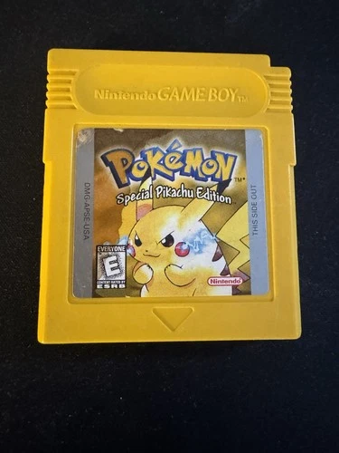 Pokemon Yellow Version Special Pikachu Edition Gameboy Authentic Tested Saves